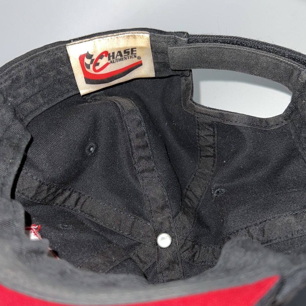 Vintage chase authentics Dale Earnhardt Jr hat black red - Picture 3 of 3